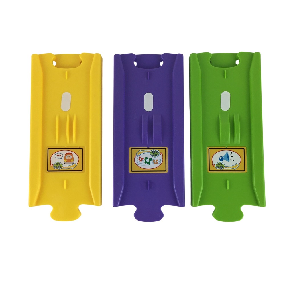 VTech Go Go Smart Wheels Track Pieces Multi Color SmartPoint 3pc Lot 29774